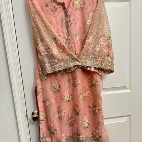 Shalwar Kameez Pakistani Indian Punjabi Suit - Picture 1 of 9